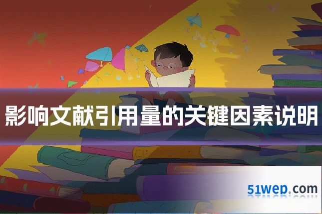 影响文献引用量的关键因素说明