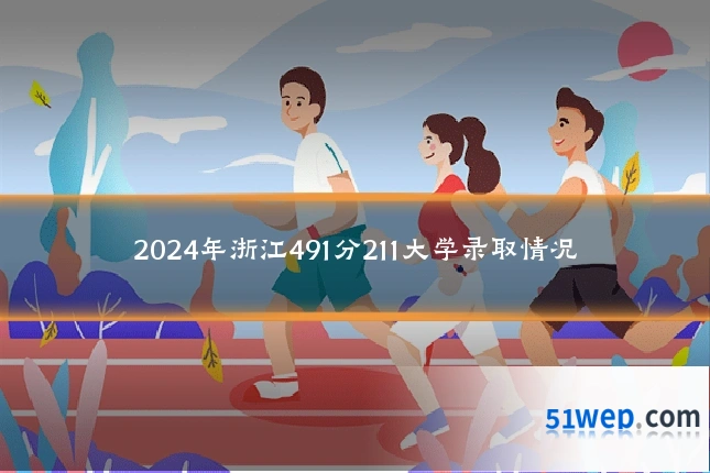 2024年浙江491分211大学录取情况