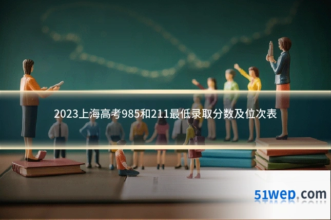 2023上海高考985和211最低录取分数及位次表