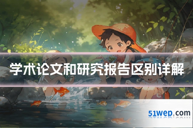 学术论文和研究报告区别详解