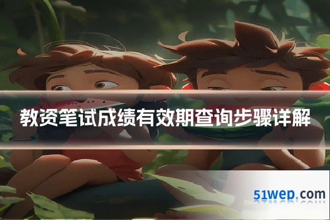 教资笔试成绩有效期查询步骤详解