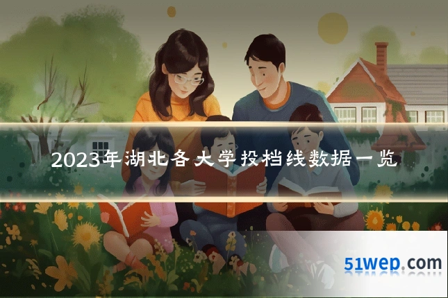 2023年湖北各大学投档线数据一览
