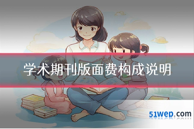 学术期刊版面费构成说明