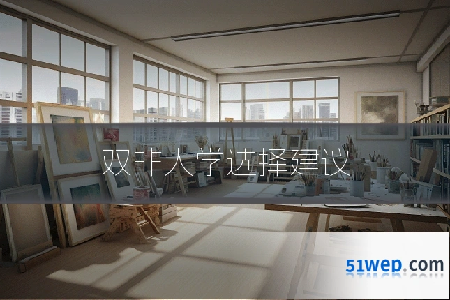 双非大学选择建议