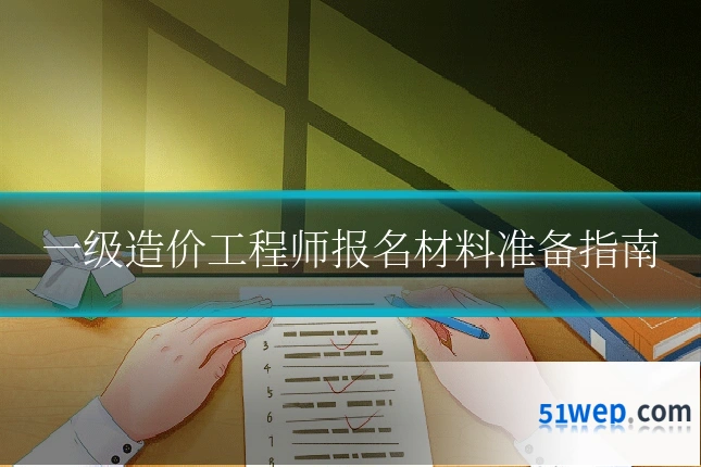 一级造价工程师报名材料准备指南