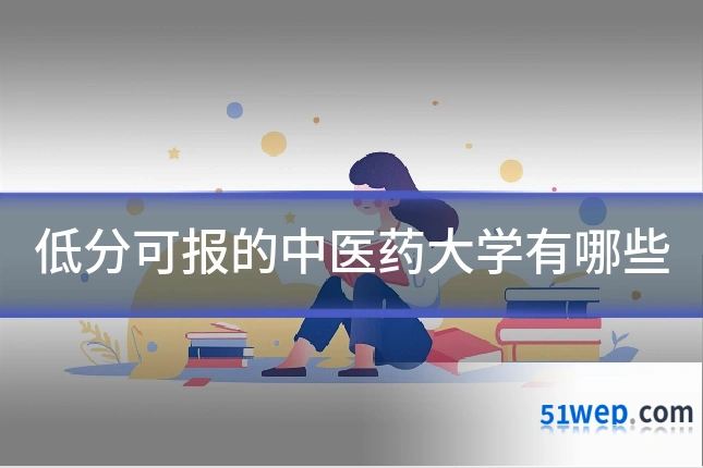 低分可报的中医药大学有哪些
