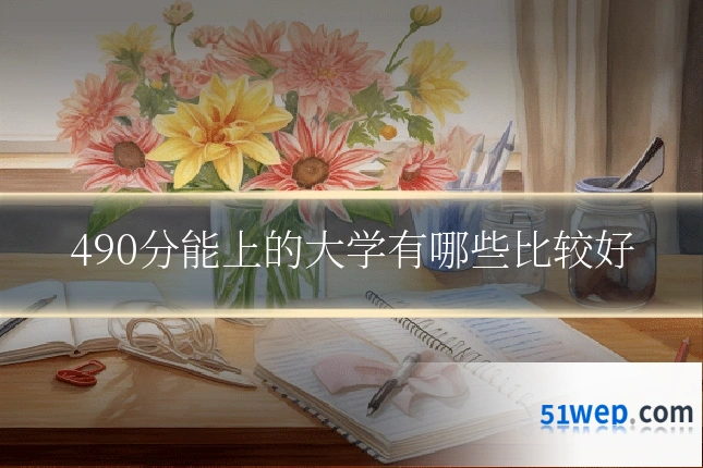 490分能上的大学有哪些比较好