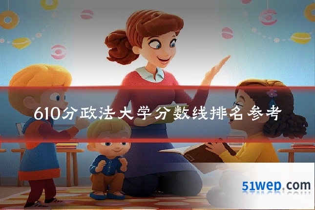 610分政法大学分数线排名参考