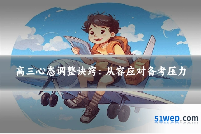 高三心态调整诀窍：从容应对备考压力