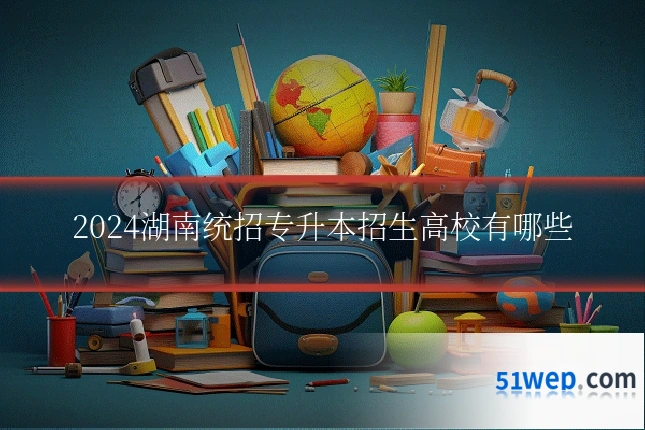 2024湖南统招专升本招生高校有哪些