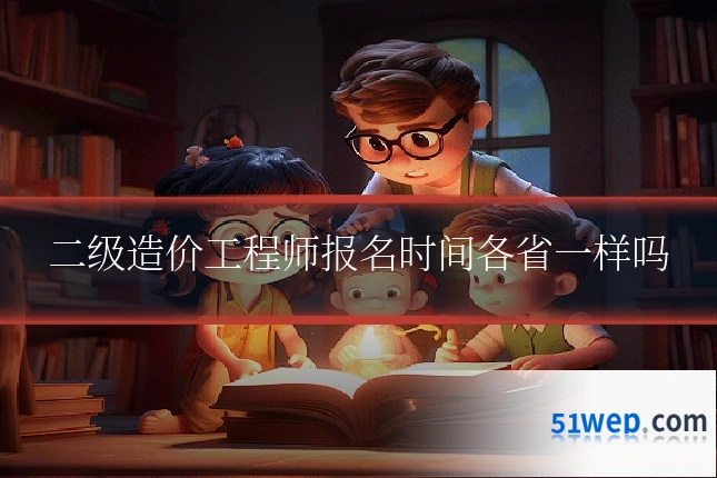 二级造价工程师报名时间各省一样吗