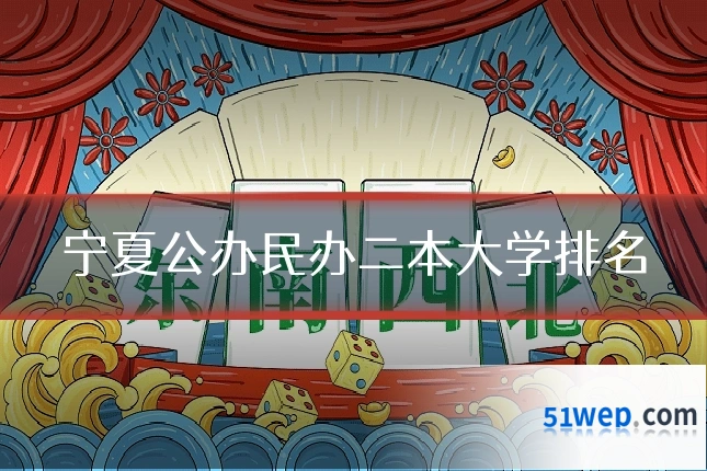 宁夏公办民办二本大学排名