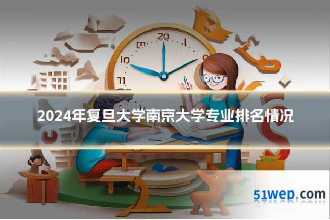 2024年复旦大学南京大学专业排名情况