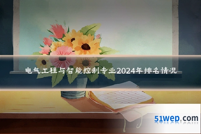 电气工程与智能控制专业2024年排名情况