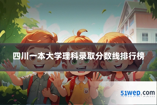 四川一本大学理科录取分数线排行榜