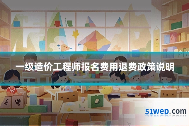 一级造价工程师报名费用退费政策说明