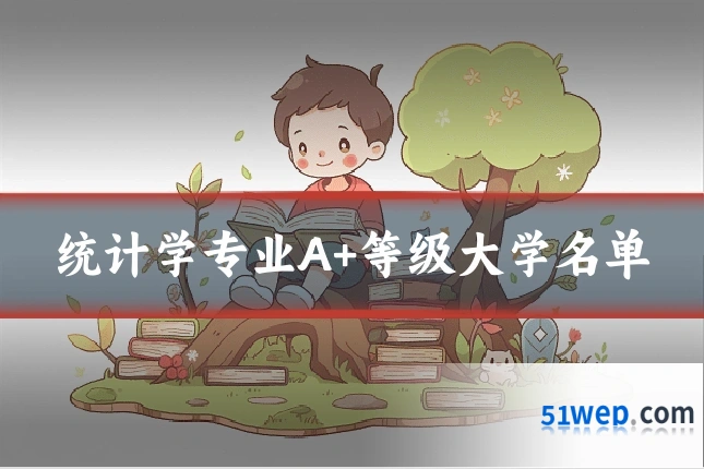 统计学专业A+等级大学名单