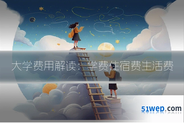 大学费用解读:学费住宿费生活费
