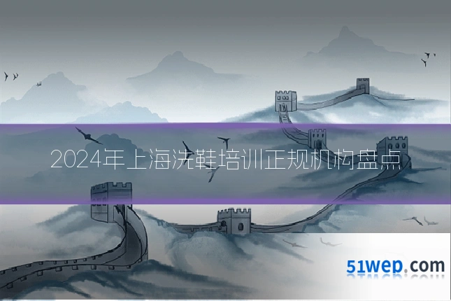 2024年上海洗鞋培训正规机构盘点