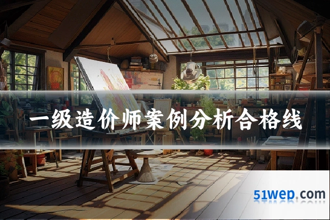 一级造价师案例分析合格线