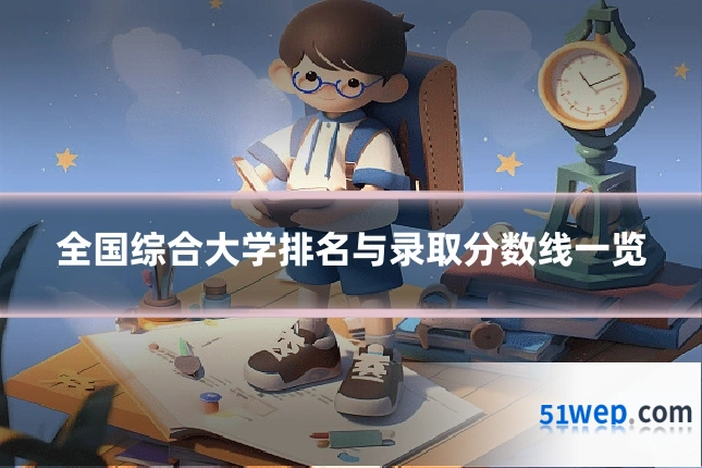 全国综合大学排名与录取分数线一览