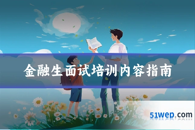 金融生面试培训内容指南