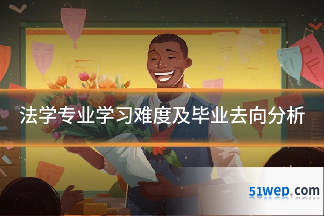 法学专业学习难度及毕业去向分析