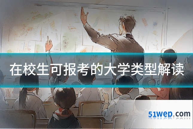 在校生可报考的大学类型解读