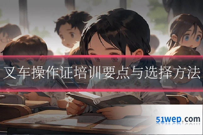 叉车操作证培训要点与选择方法