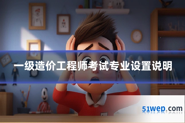 一级造价工程师考试专业设置说明