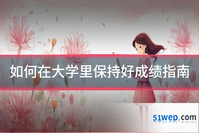 如何在大学里保持好成绩指南