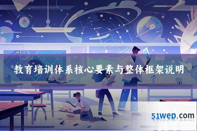 教育培训体系核心要素与整体框架说明