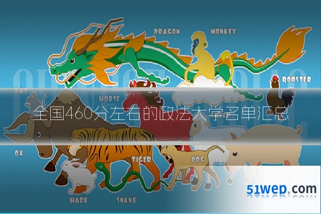 全国460分左右的政法大学名单汇总