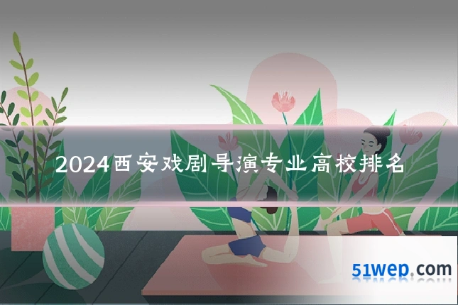 2024西安戏剧导演专业高校排名