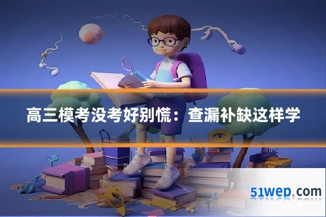 高三模考没考好别慌:查漏补缺这样学