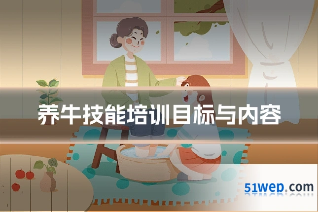 养牛技能培训目标与内容