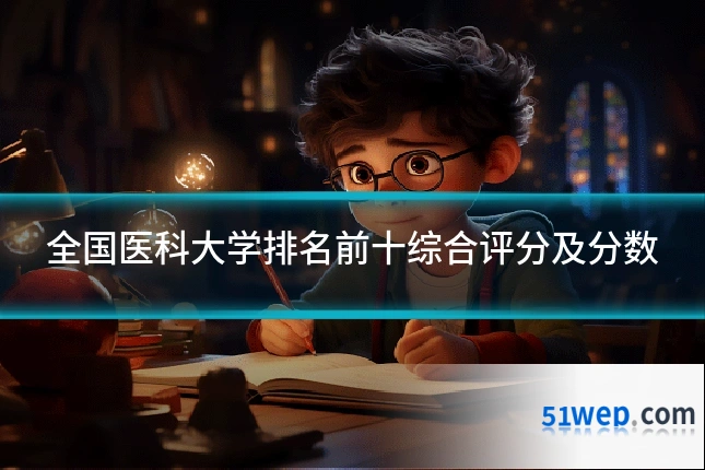 全国医科大学排名前十综合评分及分数