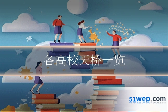 各高校天桥一览