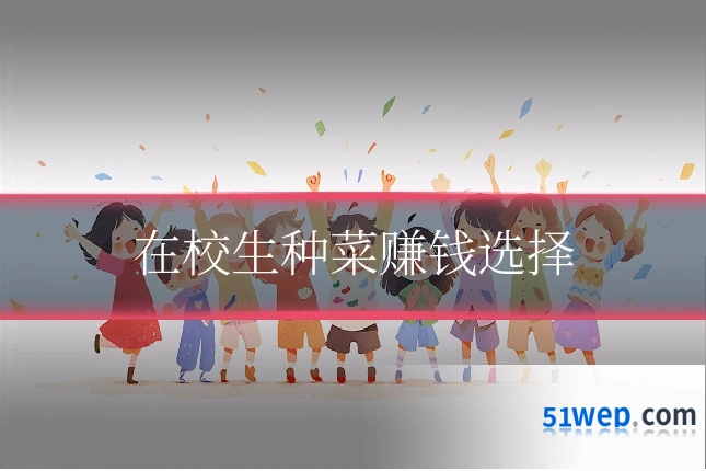 在校生种菜赚钱选择