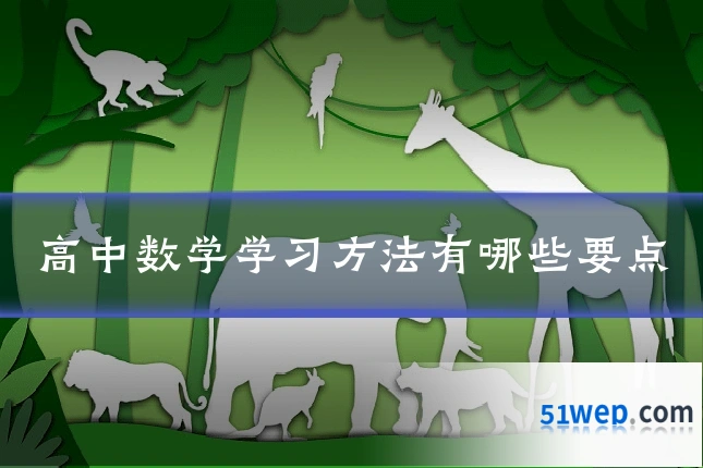 高中数学学习方法有哪些要点