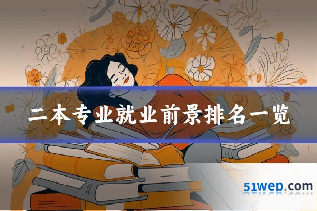 二本专业就业前景排名一览