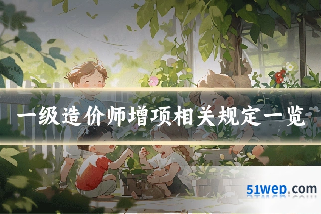 一级造价师增项相关规定一览