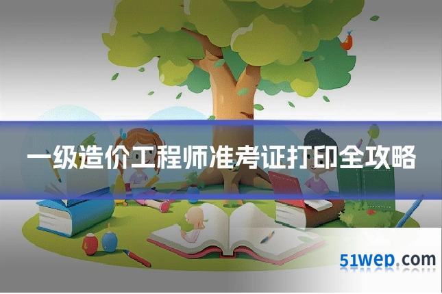 一级造价工程师准考证打印全攻略