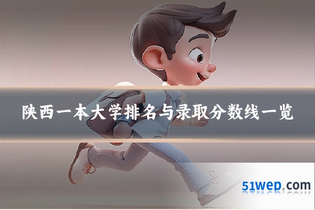 陕西一本大学排名与录取分数线一览