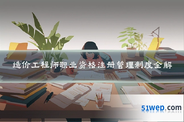 造价工程师职业资格注册管理制度全解