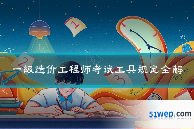 一级造价工程师考试工具规定全解