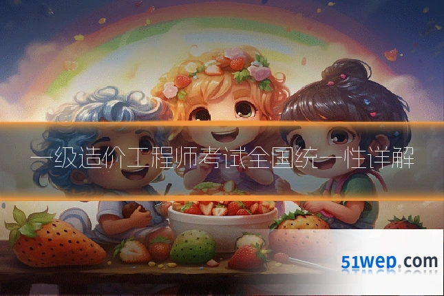 一级造价工程师考试全国统一性详解