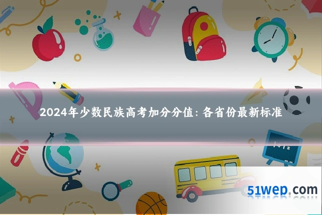 2024年少数民族高考加分分值:各省份最新标准