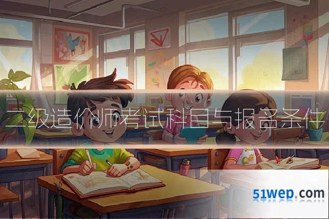二级造价师考试科目与报名条件