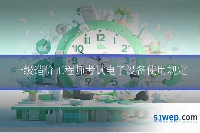 一级造价工程师考试电子设备使用规定